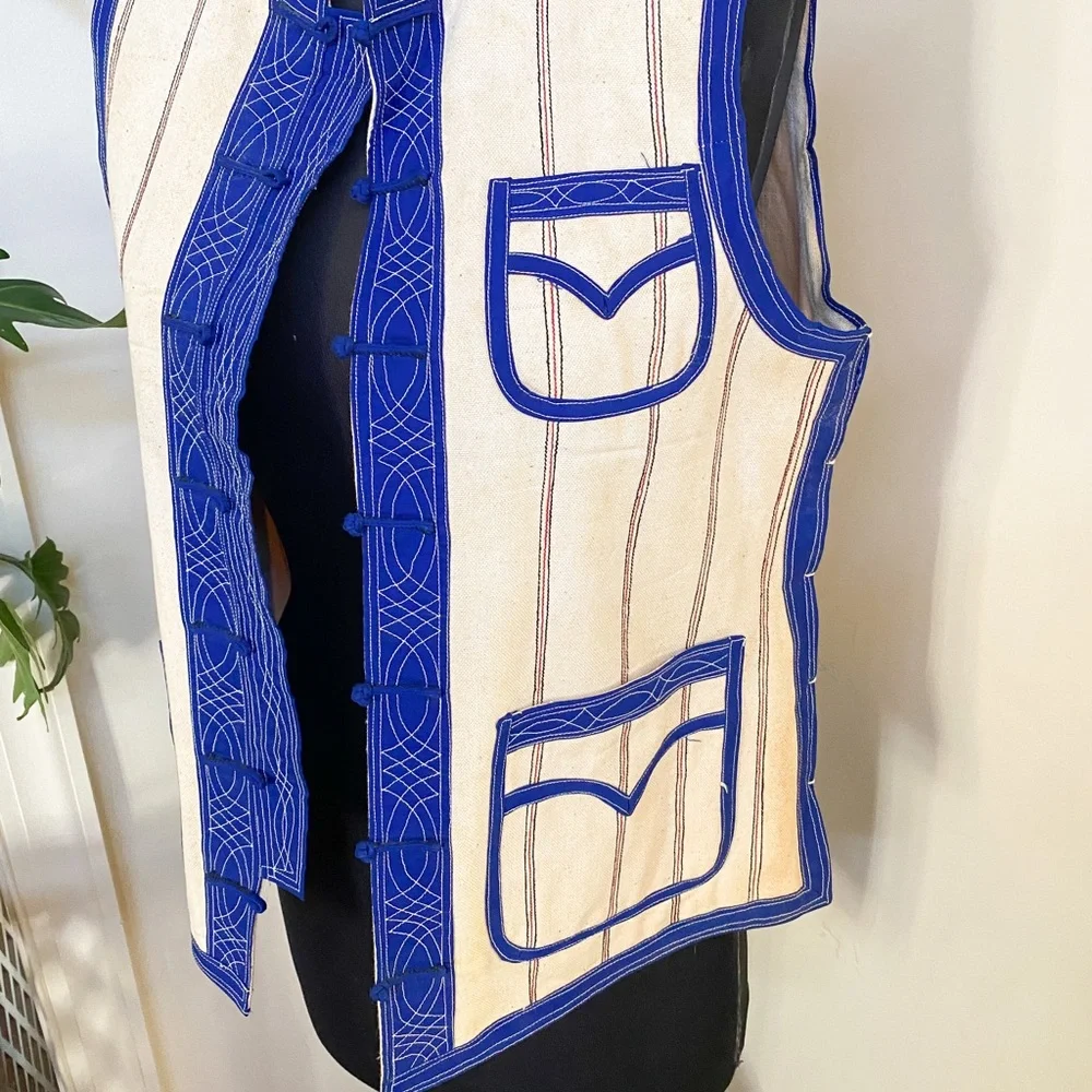 SOLD Vintage Homemade Vest 1950s Costume - Picture 2 of 8